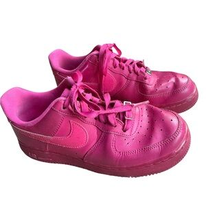 Nike Size 7.5 Air Force ‘Fireberry’ Women’s Shoes 2007